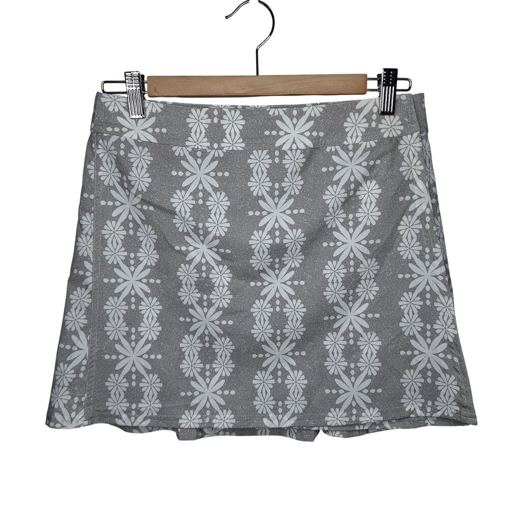 Ripskirt Hawaii Skirt Gray Small Short Length 1 Floral Wrap Hook Loop Swim Cover